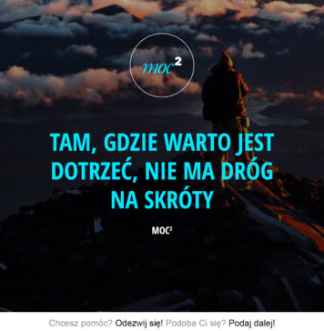 Nie ma drogi na skróty.