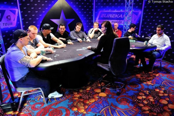 eureka poker tour tv table