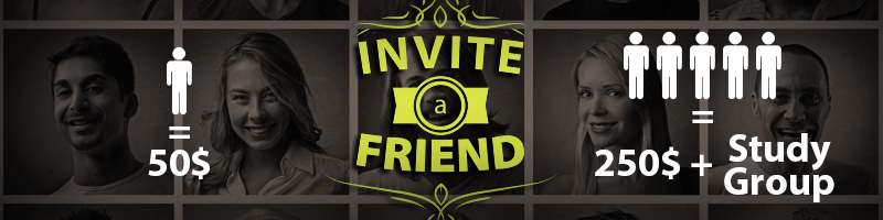 Invite a friend - poker promo