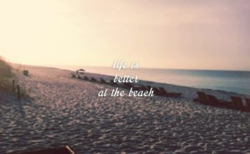 Life is better at the beach