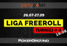 Wyniki czwartego turnieju ligi PokerGround na partypoker