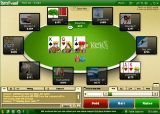 party poker table changes partypoker