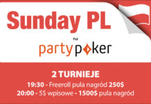 Już jutro kolejne turnieje SundayPL na PartyPoker!
