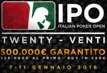 [PODCAST] Ok. 13.30 rozpoczynamy relację z FT ME Italian Poker Open. Mikołaj Zawadzki w grze!