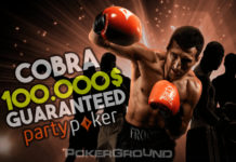 The Cobra, turniej na PartyPoker z GTD. $100.000 i potężnymi bounty po $2000 za głowę, nd. godz. 19:00