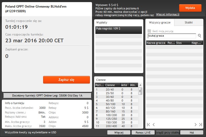 Poland GPPT Online Giveaway