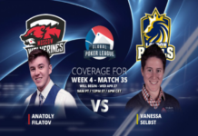 [LIVE] Rozpoczyna się stream z Global Poker League – tydzień 4