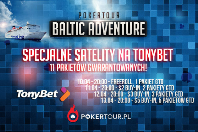 PokerTour Baltic Adventure – powraca legendarny turniej na promie, 17-19 kwietnia!