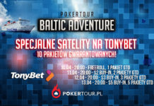 Już dziś na TonyBet Poker do wygrania 2 pakiety na PokerTour Baltic Adventure!