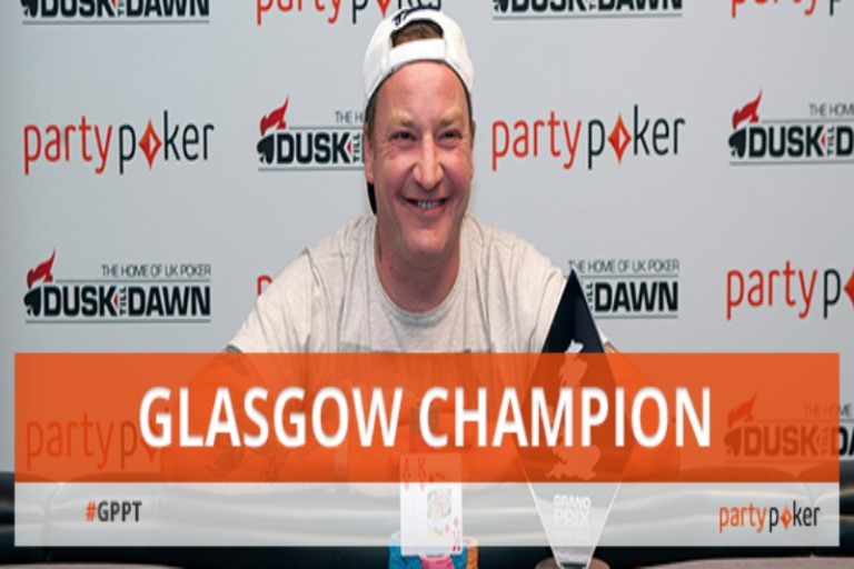 Drew Kirkland wygrywa turniej GPTT Glasgow