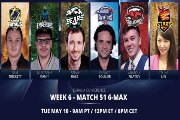 [LIVE] Rozpoczyna się szósta kolejka Global Poker League