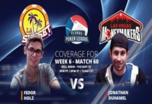 [LIVE] Rozpoczynają się ostatnie pojedynki 6 kol. Global Poker League