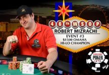 Robert Mizrachi wygrywa swoją czwartą bransoletkę WSOP