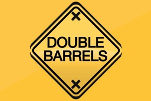 Czerwona linia - double barrel