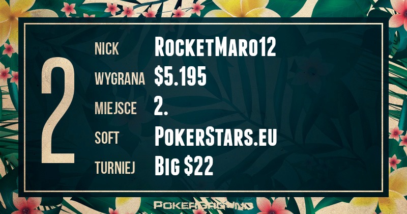 Wyniki online Polaków - PokerStars.eu, 888 poker, Full Tilt Poker, PartyPoker
