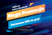 Do końca września zwracamy opłatę aktywacyjną w wysokości 10 USD na PartyPoker!