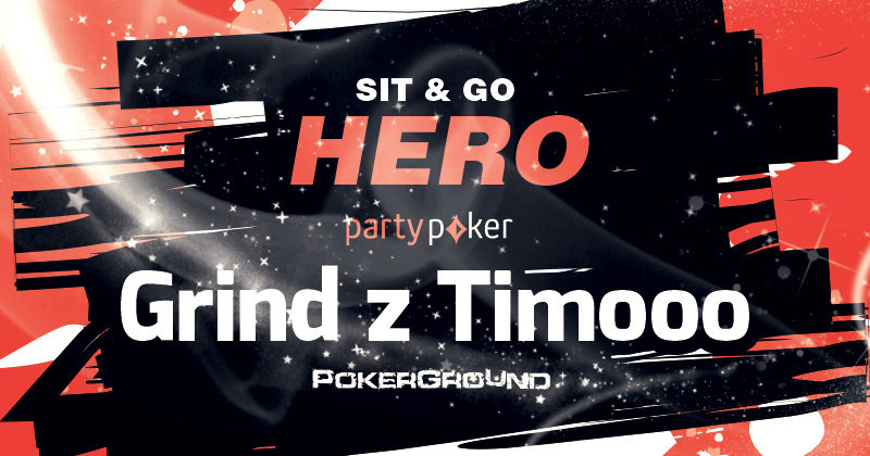 Piątek: 10.02. – Dziś w programie – ekscytująca sesja Sit & Go Hero z Timooo