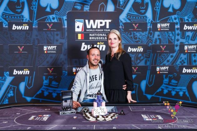 Mariusz Goliński na najniższym stopniu podium Main Eventu WPTN Brussels!