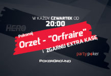 20:00 – Orzeł rozpoczyna regularne streamy z gry Sit & Go Hero na PartyPoker