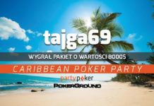 tajga69 wygrywa pakiet o wartości $8.000 na Caribbean Poker Party!