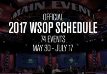 Przedstawiamy pełny harmonogram WSOP 2017