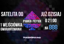 Godz. 21:00 – kolejna szansa na zdobycie wejściówki do Olomouc Poker Fever na 888poker!