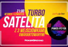 Poker Fever: pierwsza TURBO satelita na PartyPoker za nami. Kolejni laureaci z biletami!