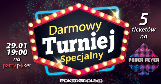 JUŻ DZIŚ – DARMOWY turniej specjalny z 5 wejściówkami do Poker Fever w Ołomuńcu!