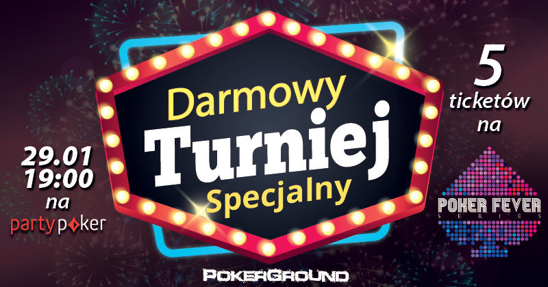 JUŻ DZIŚ – DARMOWY turniej specjalny z 5 wejściówkami do Poker Fever w Ołomuńcu!