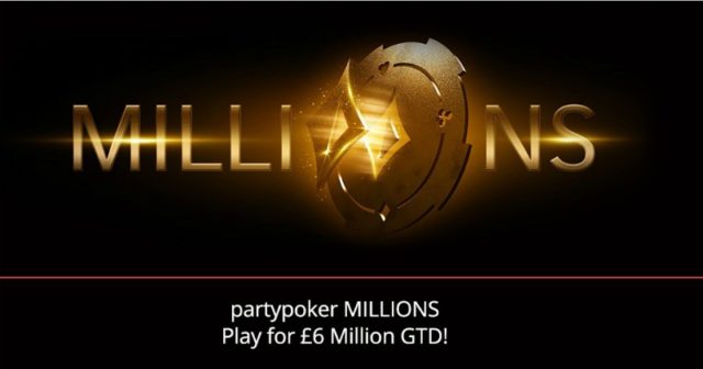 PartyPoker MILLIONS League – Wasza szansa na udział w turnieju z pulą 6.000.000£ gtd.