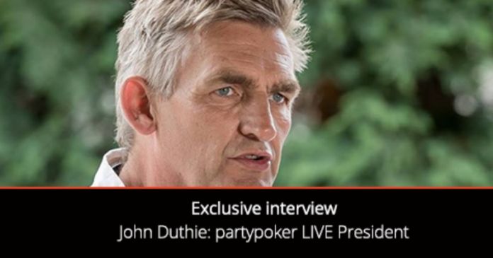PartyPoker live John Duthie