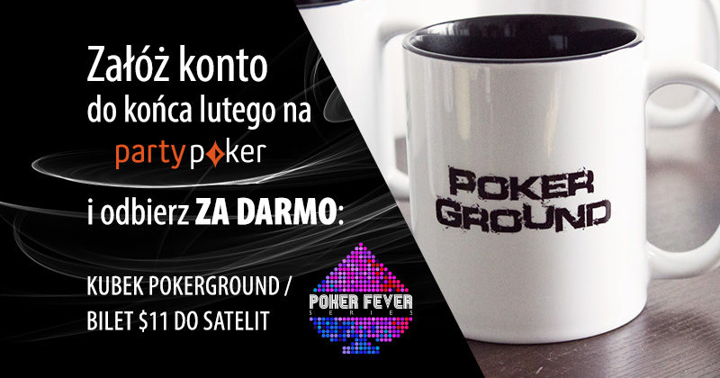 Rozdajemy kubki PG oraz bilety do satelity Poker Fever – tylko do końca lutego!