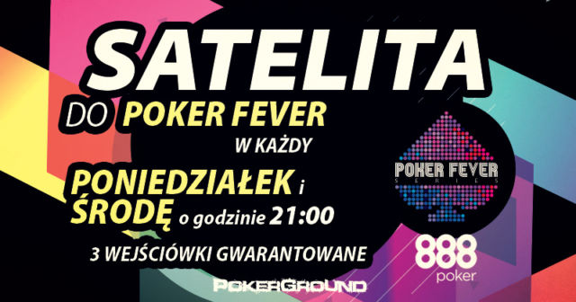 DZIŚ, o godz. 21:00 turniej kwalifikacyjny do Poker Fever na 888poker – 3 wpisowe gwarantowane!