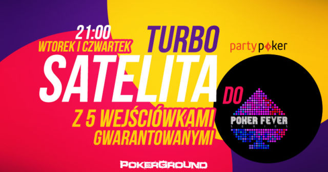 Olomouc Poker Fever: już dziś 5 wejściówek do wygrania na PartyPoker!