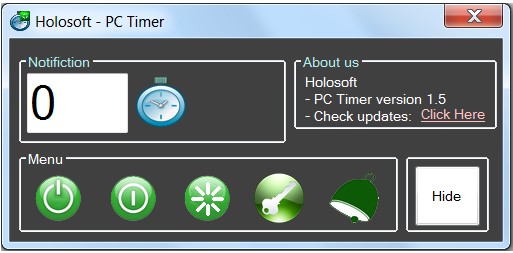 Holosoft PC Timer - aplikacje wspomagające grind