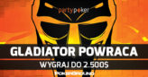 GLADIATOR powraca, a wraz z nim nagrody pieniężne i wejściówki do turniejów!