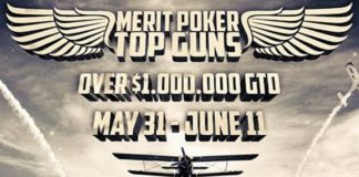 Merit Poker Top Guns: podsumowanie dnia 1B Main Eventu#1 Merit Poker Top Guns