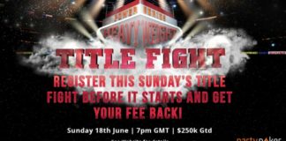 TYLKO DZISIAJ! Turniej 250K$ Title Fight bez prowizji TiTle Fight zwrot prowizji