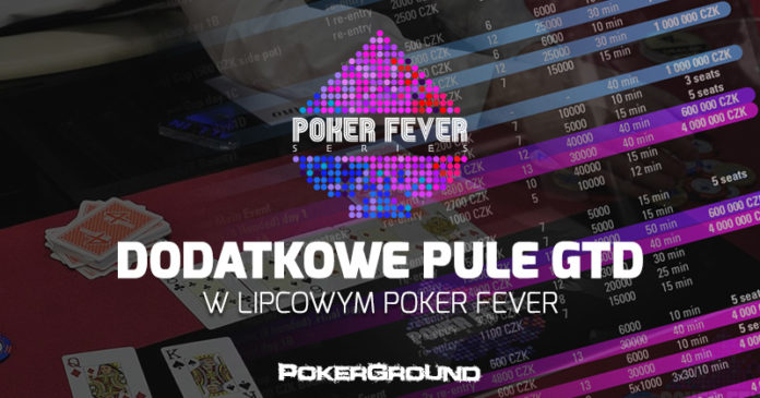 Poker Fever dodatkowe pule