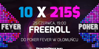 Tego jeszcze nie było! DARMOWA satelita z 10 biletami (10×215$) do Poker Fever! Mega Freeroll Poker Fever