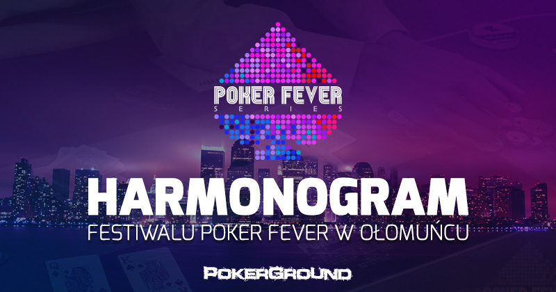 Poker Fever – organizator przedstawił harmonogram festiwalu w Ołomuńcu