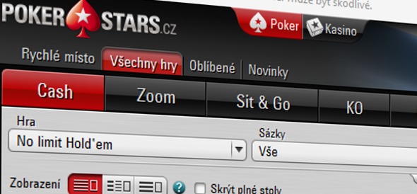 Migracja na PokerStars.cz