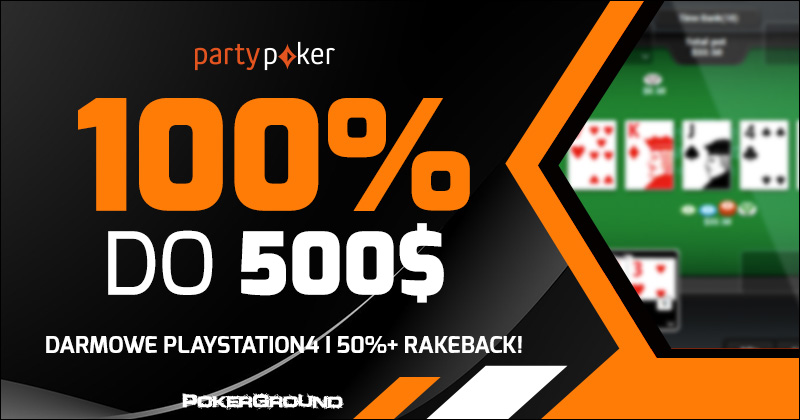 PartyPoker 100% do 500$