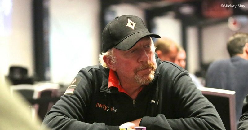 German Poker Championship: Boris Becker w czołówce po dniu 1A Main Eventu