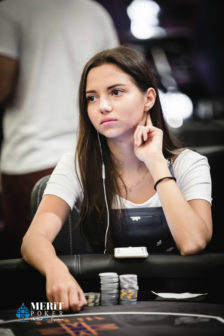 Daria Feshchenko - Merit Poker Retro