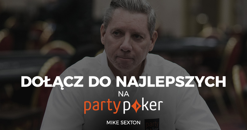 Dołącz do najlepszych na PartyPoker - Mike Sexton!