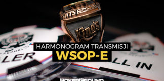 Dziś rozpoczynamy 14-dniową transmisję z WSOP-E!