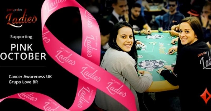 Pokerzystki z PartyPoker wspierają walkę z rakiem w ramach Pink October