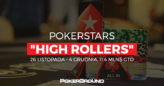 Seria „High Rollers” z 11,4 mln$ gtd już w listopadzie na PokerStars