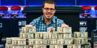 Dan Smith najlepszy w turnieju 100.000$ Super High Roller podczas WPT Five Diamond Dan Smith - WPT
